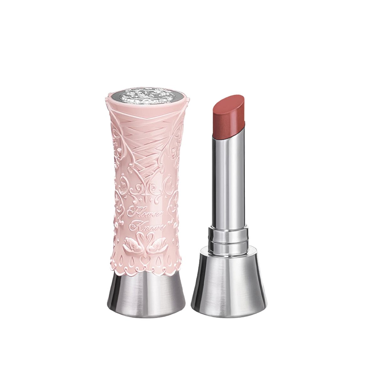 Flower Knows Swan Ballet Shine Lipstick 02 Mary Jane