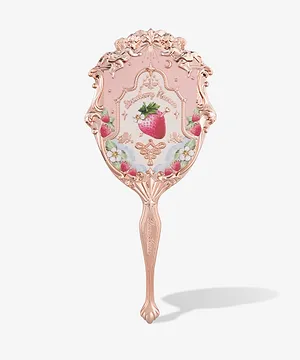 Flower Knows Strawberry Rococo Hand Mirror