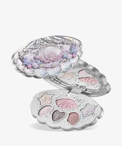 Flower Knows - Shell's Jewel Collection 6-Color Makeup Palette Moonlight Pearl
