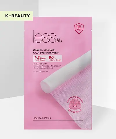 Holika Holika - Less On Skin Redness Calming CICA Dressing Mask