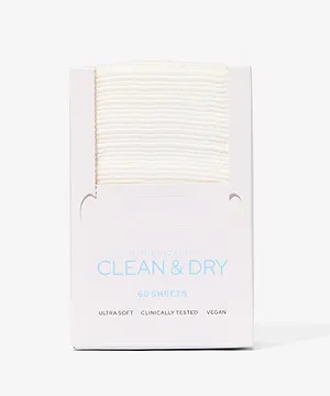 ISOCLEAN Face Makeup Remover Dry Wipe Disposable Towels
