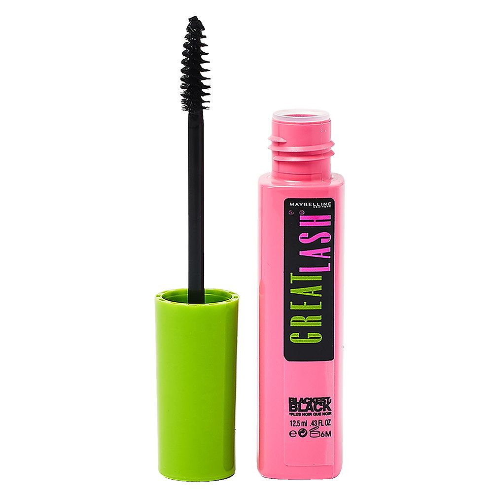 Maybelline Great Lash Mascara Blackest Black 12.5ml