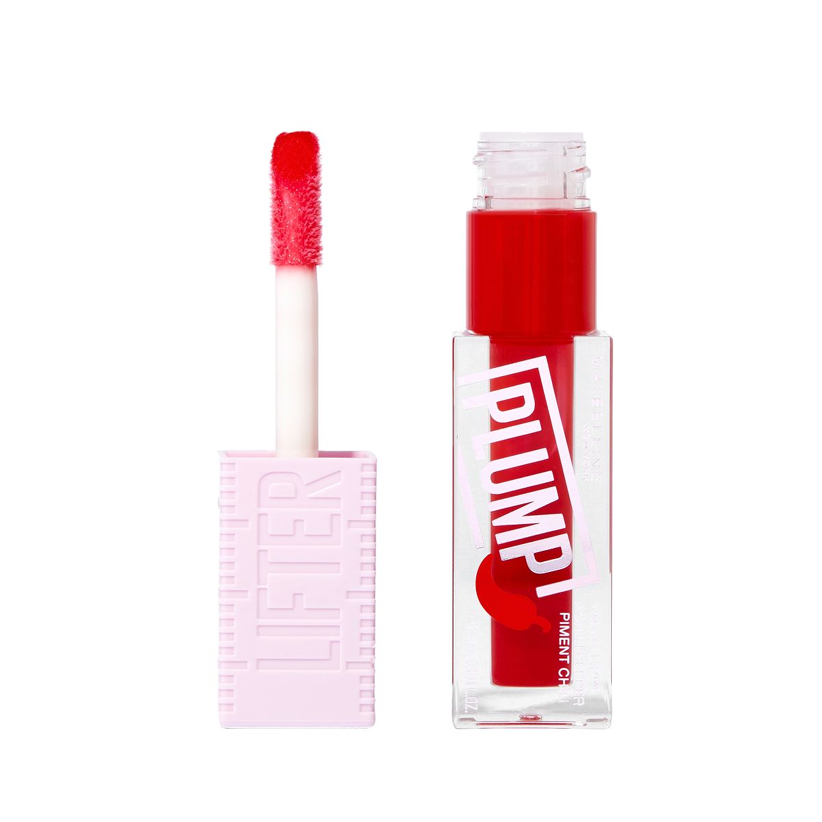 Maybelline Lifter Plump Lip Gloss 004 Red Flag