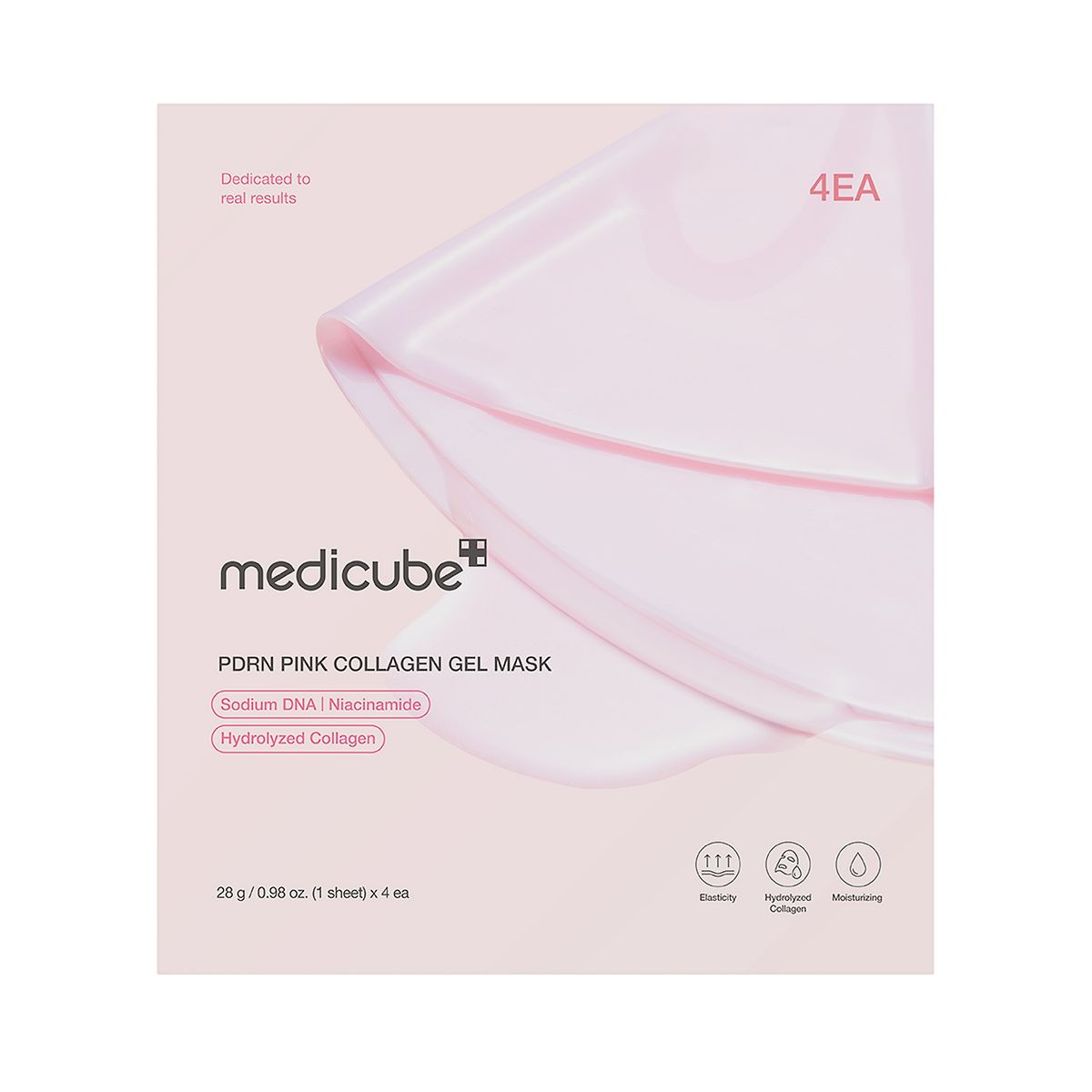 Medicube PDRN Pink Collagen Gel Mask 4pk