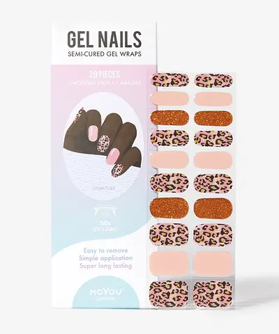 MoYou London - Gel Strips Semi-Cured Nail Wraps 45