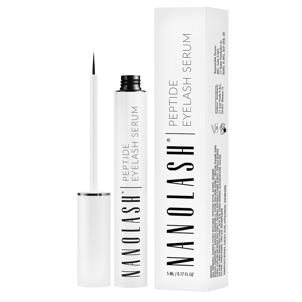 Nanolash Peptide Eyelash Serum 5ml