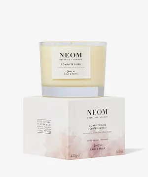 NEOM Complete Bliss Scented Candle 3 Wick