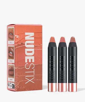 nudestix Nude Natural Lps Founders 3 pc Mini Lip Kit