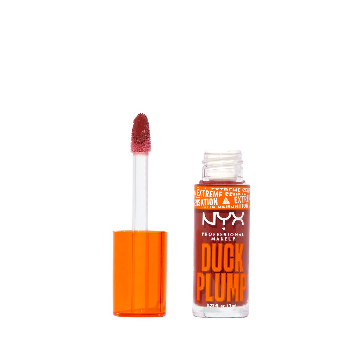 NYX Professional Makeup Duck Plump Lip Plumping Gloss in Brick Of Time