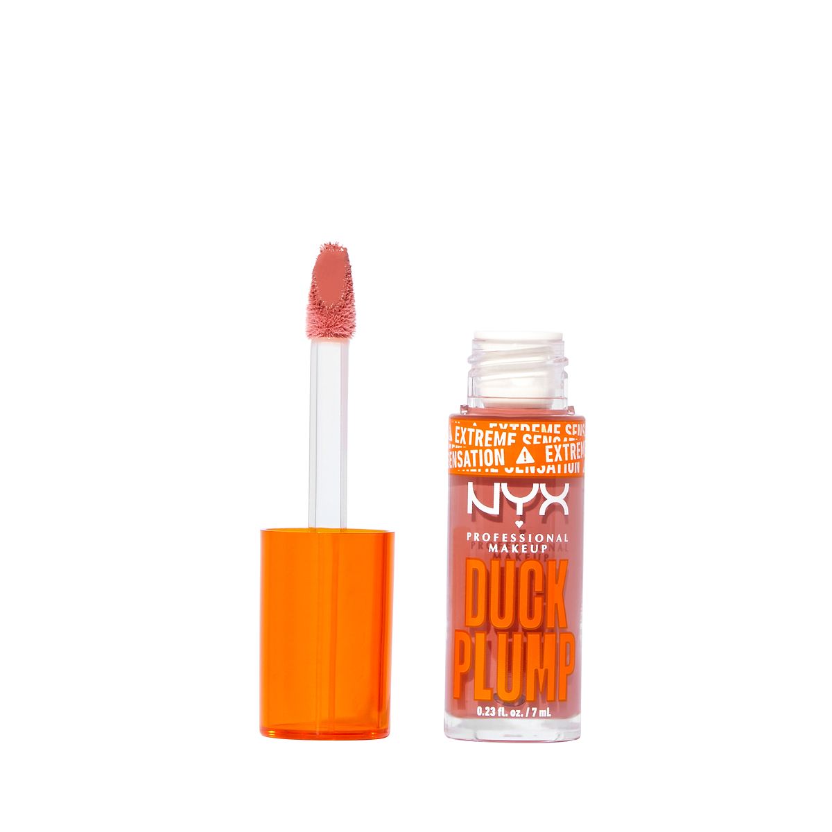 NYX Professional Makeup Duck Plump Lip Plumping Gloss in Nude Swings