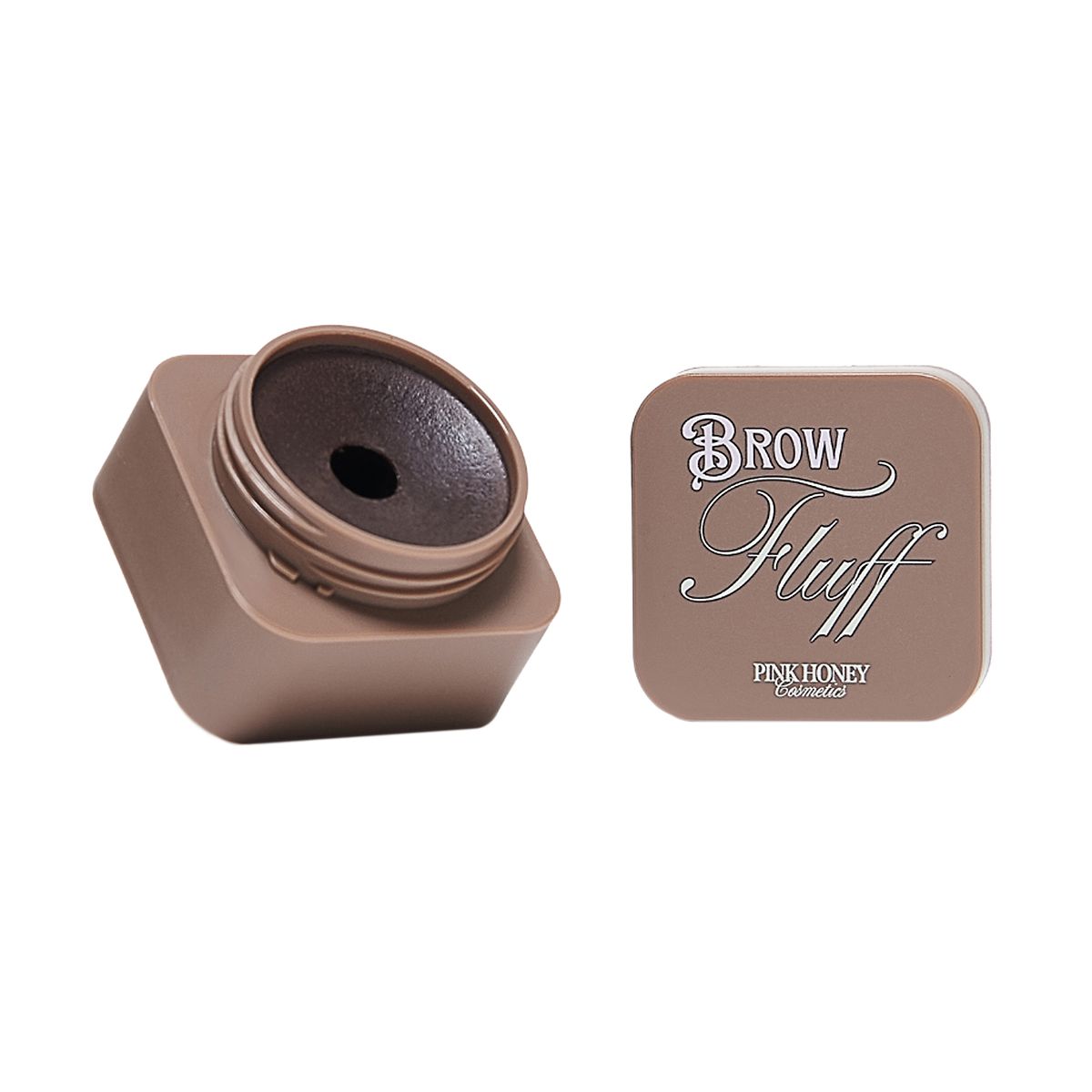 Tinted Brow Fluff Eyebrow Styling Wax - Dark Brown