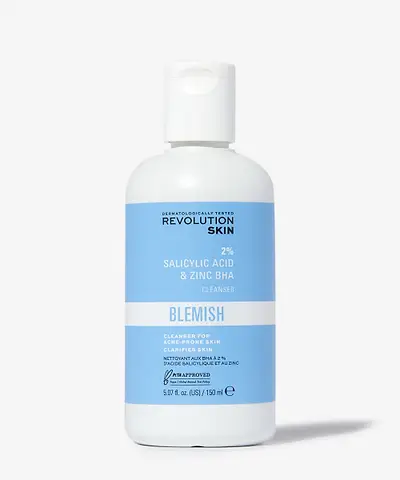 Revolution Skincare - 2% Salicylic Acid & Zinc BHA Anti-Blemish Cleanser