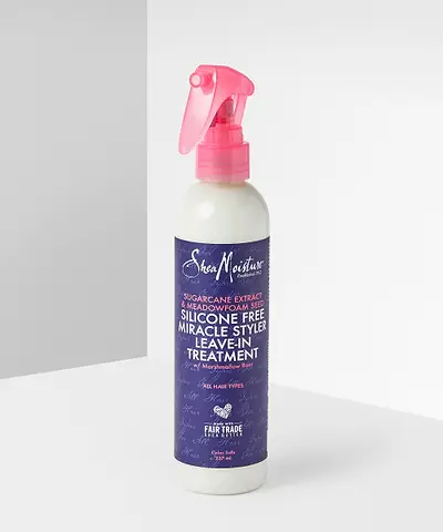 Shea Moisture - Sugarcane Extract & Meadowfoam Seed Silicone Free Miracle Styler Leave-In Treatment