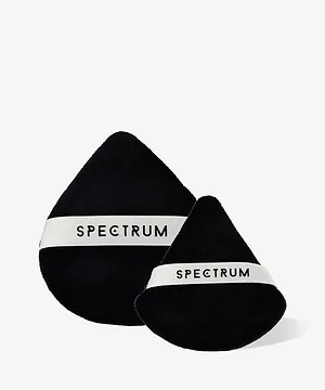 Spectrum Collections Black Velvet Powder Puff Set