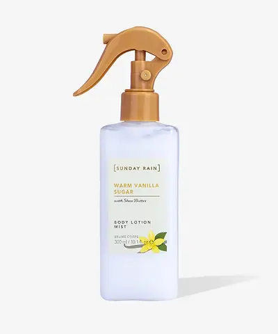 Sunday Rain - Warm Vanilla Sugar Body Lotion Mist