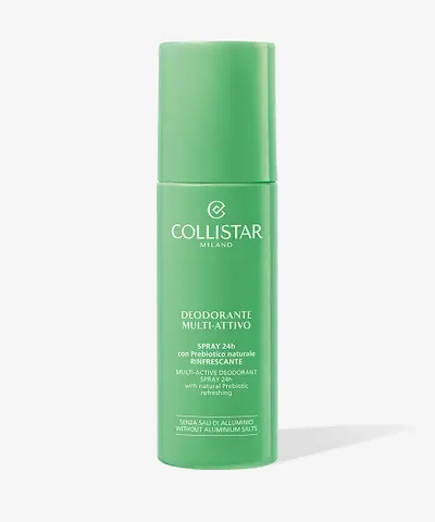 Collistar - Multi-Active Deodorant Spray 24h With Natural Prebiotic Refreshing, Without Aluminium Salts