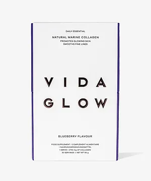 vidaglow Natural Marine Collagen Sachets Blueberry