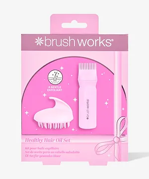 Brushworks Healthy Hair Oil Set
