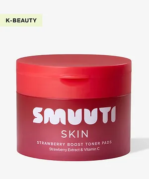 smuutiskin Strawberry boost toner pads