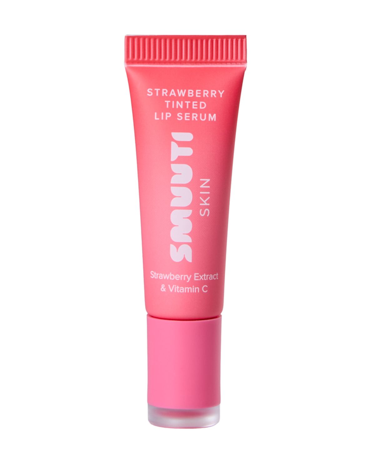 Strawberry tinted lip serum