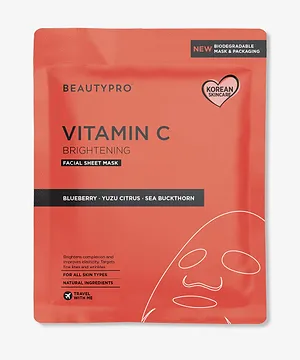 beautypro Vitamin C Sheet Mask Duo