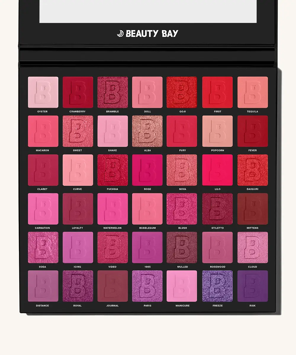 Berries 42 Colour Palette by By BEAUTY BAY